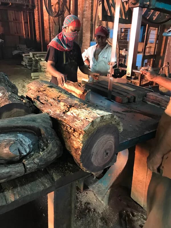 Traditional Indian woodworking techniques for crafting musical instrument parts