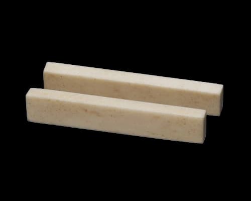 Bone Nut Blank T-3.2mm x W-10.55mm x L-55mm