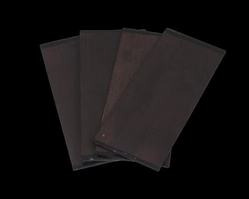 Ebony Head Plate Blank Black L-200mm x W-90mm x T-3mm