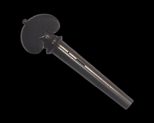 Heart Pegs With Black Top & Collar