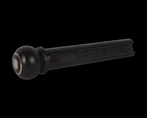 Ebony Persian Eye Bridge Pin