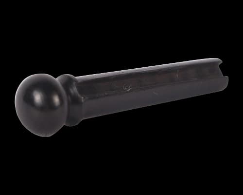 Ebony Plain Bridge Pin