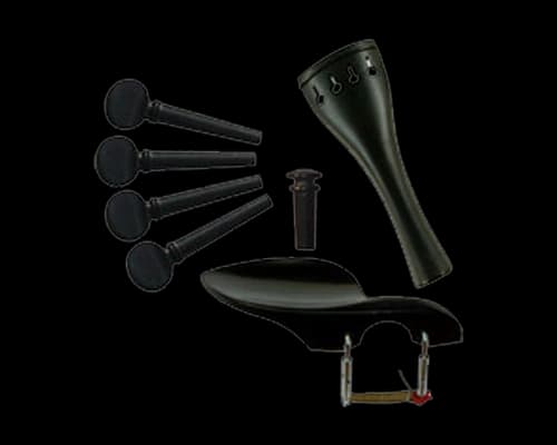 Set With French Pegs, Round Tailpiece