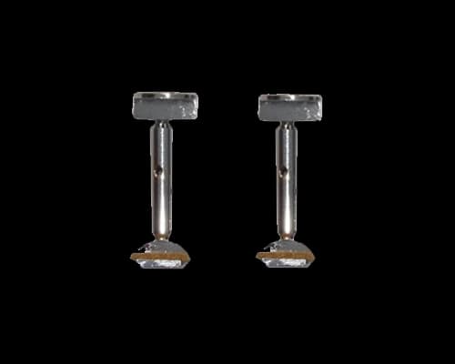 Hill hardware chrome plated pair (23mm-32mm)