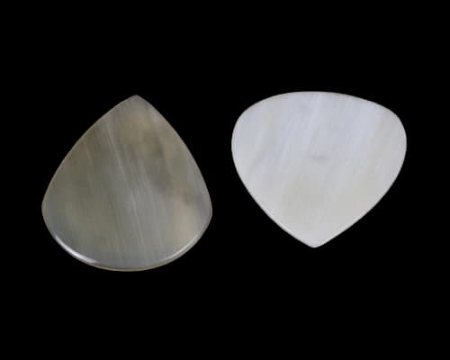 Bone Plain Picks 0.8mm