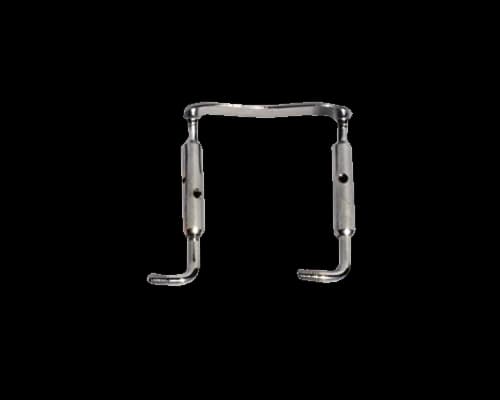 Normal’U’Hardware chrome plated (18mm-27mm)