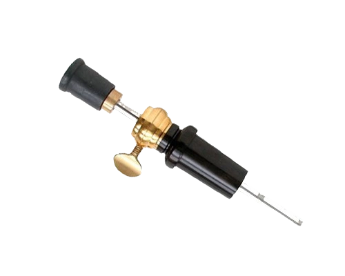 Endpin with ebony barrel golden set - Bass Fittings by Pentacle India