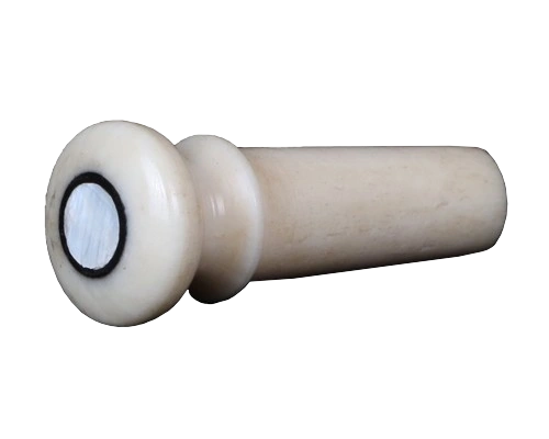 Bone Parisian Eye Endpin - Guitar Parts by Pentacle India