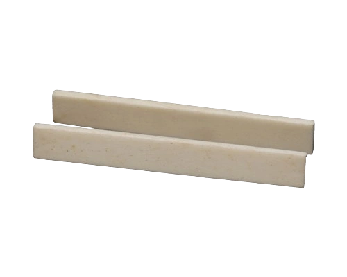 Bone Saddle Blank T-3.5mm x W-12mm x L-80mm - Guitar Parts by Pentacle India