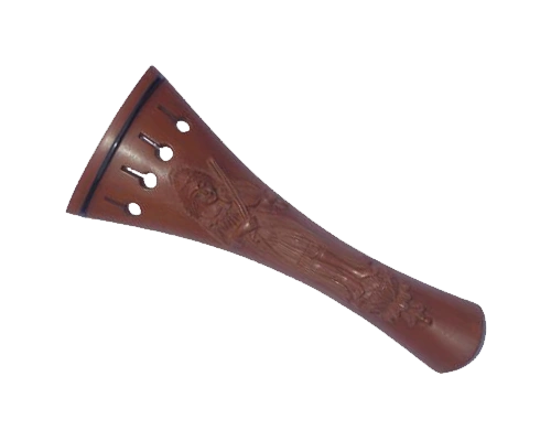 Carve tailpiece violinist female figure thumbnail 3