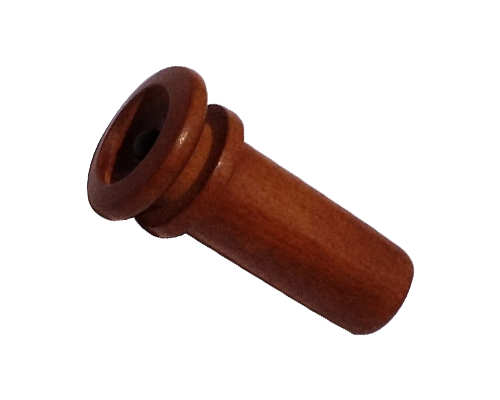 Flat drill round with ebony top thumbnail 2