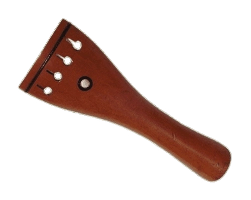 Boxwood Tailpiece MOP With Black Ring - Violin Fittings by Pentacle India