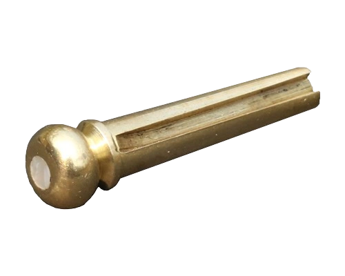 Brass Pearl Eye Bridge Pin - Guitar Parts by Pentacle India