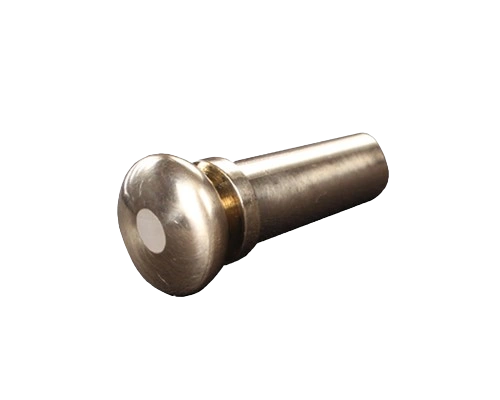 Brass Pearl Eye Endpin - Guitar Parts by Pentacle India