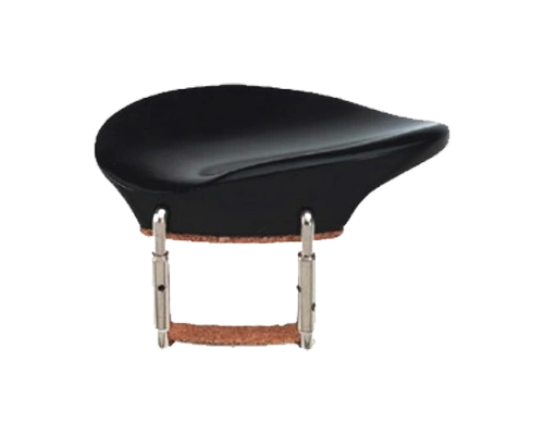 Ebony Baron Model With Nickle Hardware - Violin Fittings by Pentacle India