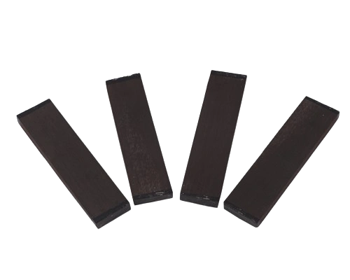 Ebony Bridge Blank Black L-180mm x W-45mm x T-12mm - Guitar Parts by Pentacle India