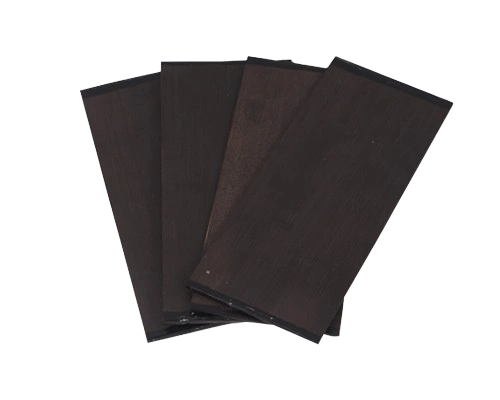Ebony Bridge Blank Black L-200mm x W-50mm x T-15mm - Guitar Parts by Pentacle India