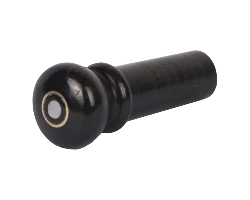 Ebony Parisian Eye Endpin - Guitar Parts by Pentacle India