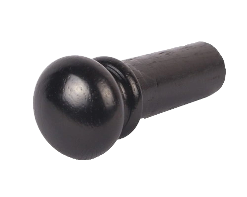 Ebony Plain Endpin - Guitar Parts by Pentacle India