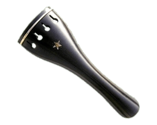 Ebony Tailpiece Star MOP - Violin Fittings by Pentacle India