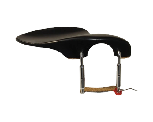 Wendling Model Chinrest With Nickle Hardware - Violin Fittings by Pentacle India