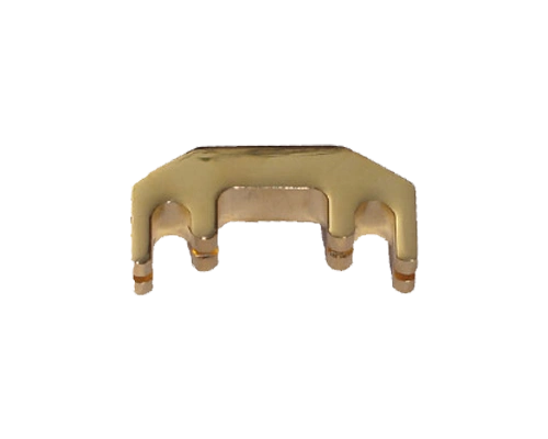Heavy Practice Mute Gold Plated (Brass) - Violin Fittings by Pentacle India
