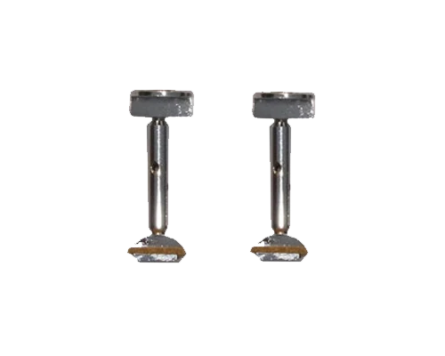 Hill hardware chrome plated pair (23mm-32mm) - Violin Fittings by Pentacle India