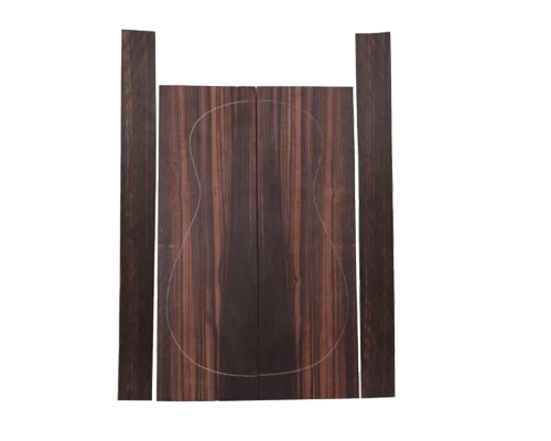 Ebony Back and Side Black B-Quality - Guitar Parts by Pentacle India