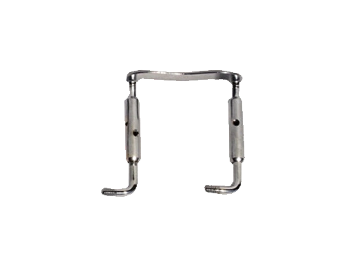 Normal’U’Hardware chrome plated (18mm-27mm) - Violin Fittings by Pentacle India