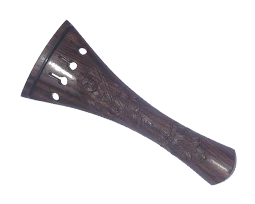Carve tailpiece violinist female figure thumbnail 2