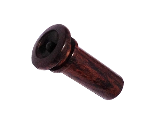 Flat drill round with ebony top thumbnail 3